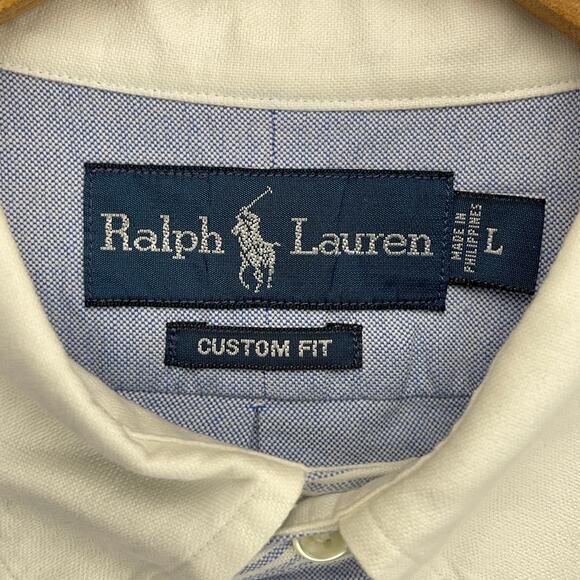 Ralph Lauren RLPC Lawn Tennis Long Sleeve Button Down Mens Large Blue - Picture 4 of 8
